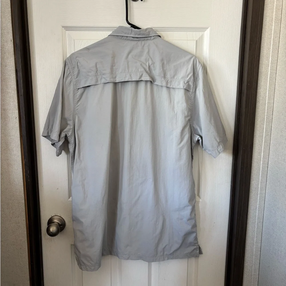 The North Face Men's Gray Button-Down Shirt
